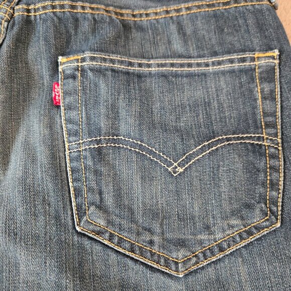 Levi’s 501 Original Fit Men’s Jeans W34 L32  Button Fly Blue Denim - Picture 7 of 12